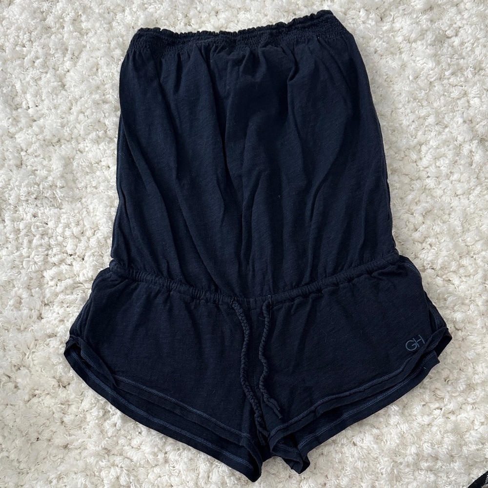 Gilly Hicks Navy Blue romper